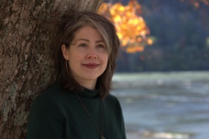 Author photo: Heather Day Gilbert. Also contains a tree and a river.