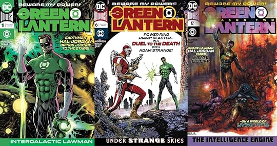 Cover art from Liam Sharp for The Green Lantern by Grant Morrison