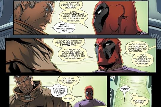 Cable and Wade chat.