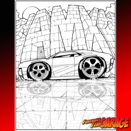 AMX Concept Art by Fireball Tim Garage