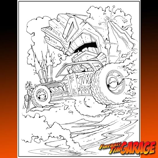 Tiki Pop Concept Art by Fireball Tim