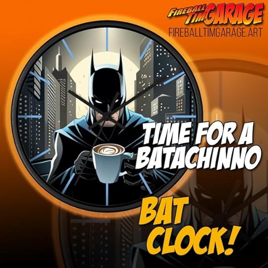 Batachinno Art in the Fireball Tim Garage