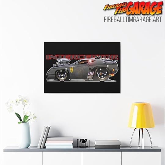 Mad Max Car Concept Art by Fireball Tim Garage