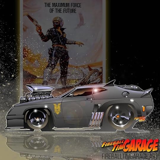 Mad Max Car Concept Art by Fireball Tim Garage