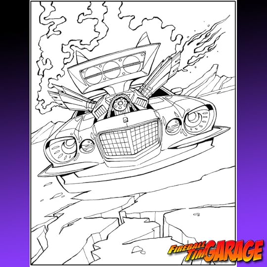 Pontiac Concept Art by Fireball Tim