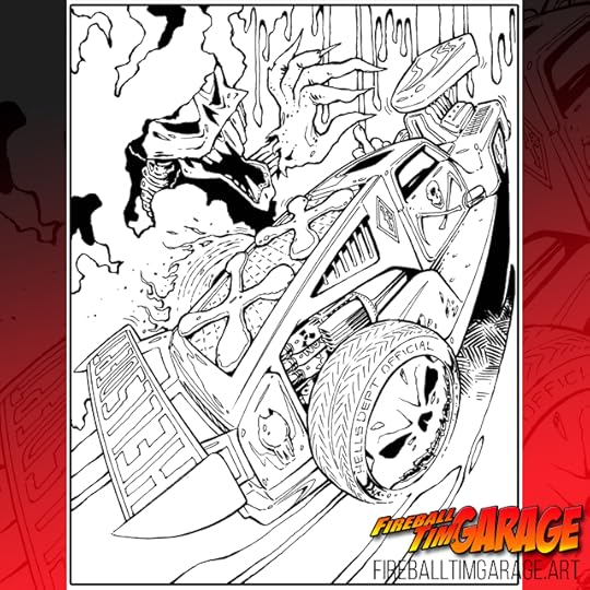 Hells Dept Concept Art by Fireball Tim Garage