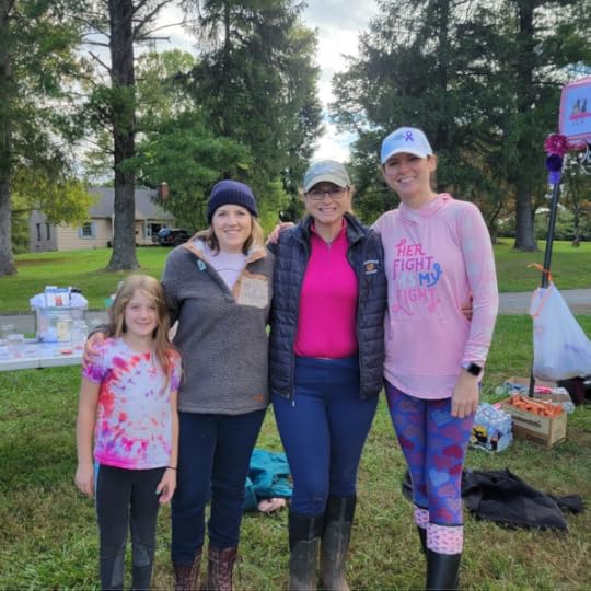 The coordinators of the MKF Charity Trail Ride pose for a photo