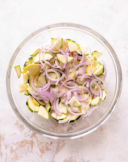 summer chickpea pasta salad