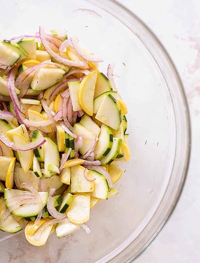 summer chickpea pasta salad