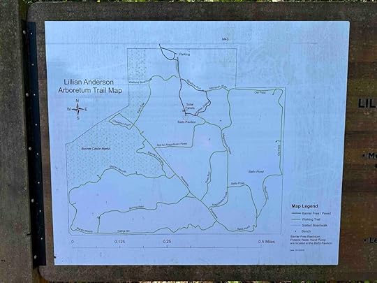 Lillian Anderson Arboretum trail map