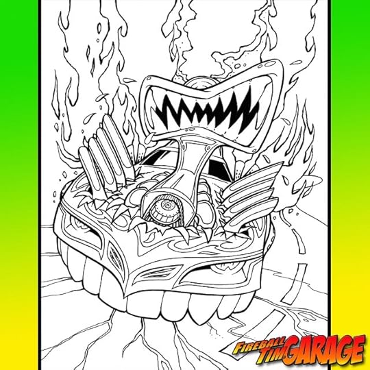 Son of the Mask Concept Art by Fireball Tim Garage