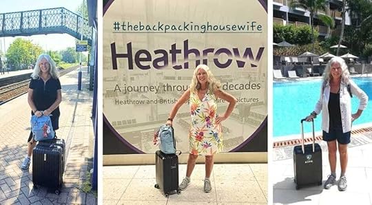 Janice Horton travel light hand luggage only