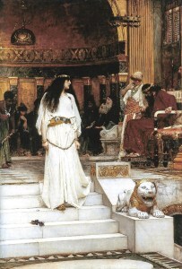 Queen Mariamne being led to her death 