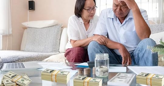 Money can be big problem for rich people.