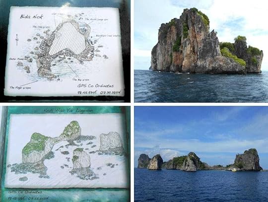 Dive sites Koh Bida Nok and Koh Bida Nai are located near Koh Phi Phi 