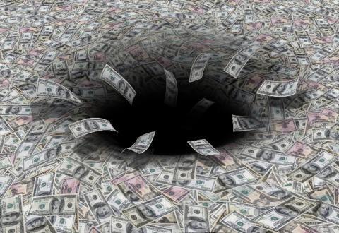 money going down hole