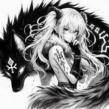 Dark Harmony Girl, Wolf, Billie (11) by PunkerLazar on DeviantArt