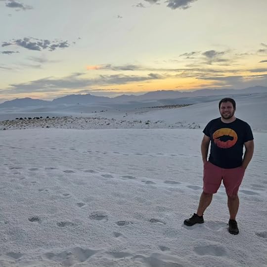 Sunset at White Sands National Park