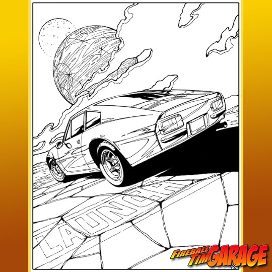 Puma GTE Concept Art by Fireball Tim Garage