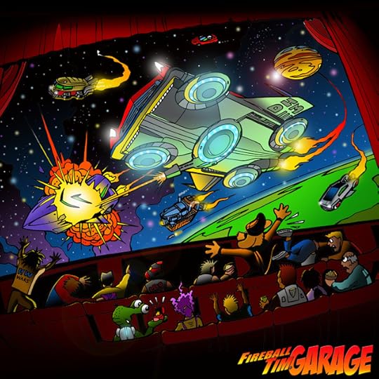 Diecast Heroes Cover Concept Art by Fireball Tim Garage