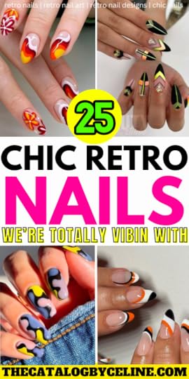 25 Chic Retro Nails We're Totally Vibin' With This Year!