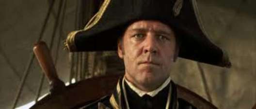 Captain Jack Aubrey Master and Commander Far Side of the World Patrick O'Brian Russell Crowe