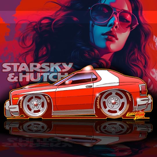 Starsky and Hutch Concept Art Movie and TV Car by Fireball Tim Garage