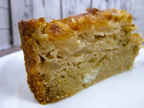 Apple Custard Cake