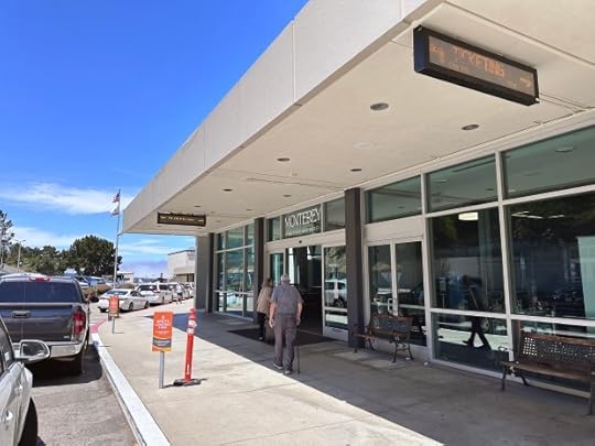The old terminal building will be replaced with a new modern facility, the design of which will be completed later this fall. Then it will go to bid toward the end of 2024 and bids should be in hand in Feb. 2025., with vertical construction estimated to start later in 2025. (James Herrera/Monterey Herald)