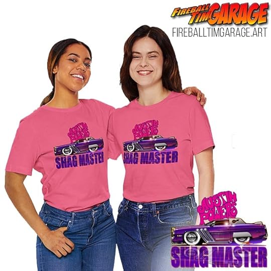 Austin Powers Shag Master Concept Art by Fireball Tim Garage