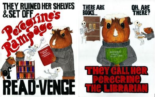 Rachel E Smith guinea pig paintings