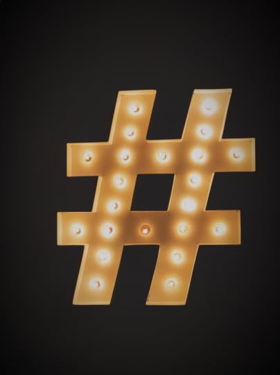 social media hashtag