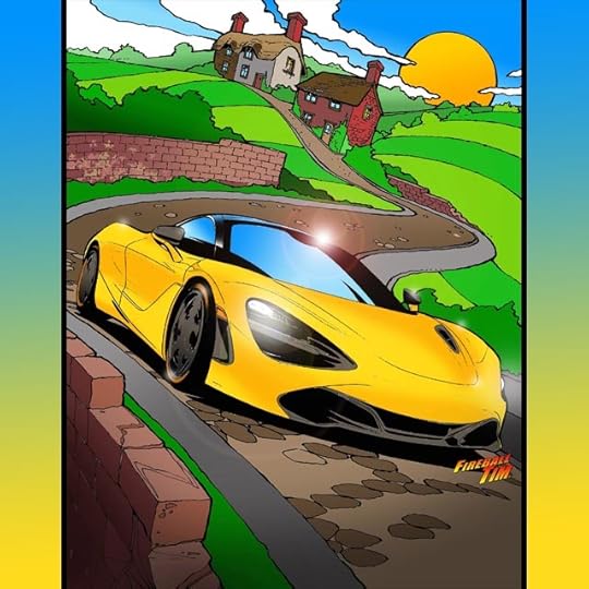 McLaren 720 Concept Art by Fireball Tim Garage