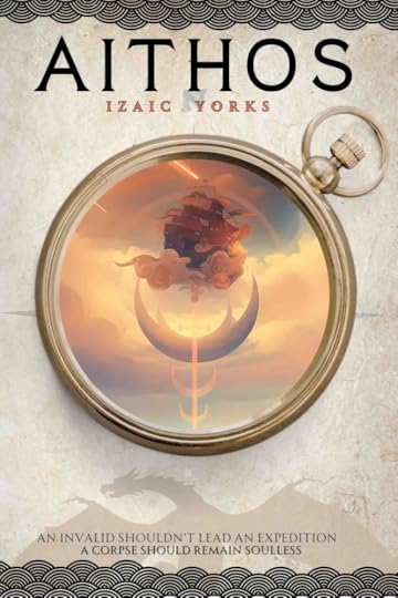 A skyship flying in the skies of Aithos, searching for land on its grand expedition