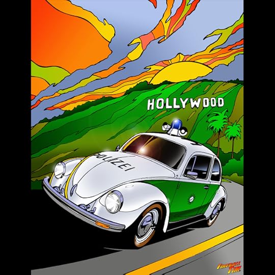 VW Polizei Concept Art by Fireball Tim Garage