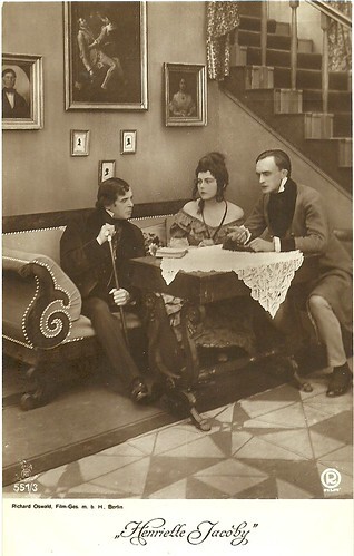 Leo Connard, Mechthildis Thein and Conrad Veidt in Henriette Jacoby (1918)