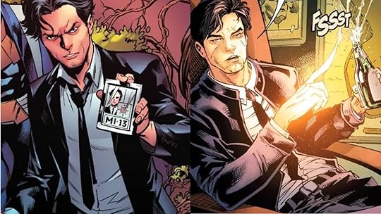 The mutant hero Pete Wisdom from Marvel's X-Force.