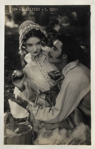 Lilian Gish and John Gilbert in La Bohème (1926)