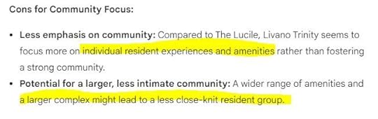 Google Gemini apartment search results