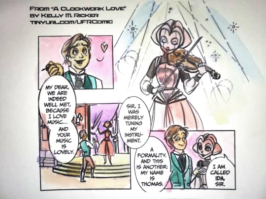 Watercolor coloring by Ben Wright-Heuman. http://BWHComics.com/