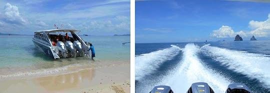 Our Speedboat transfer from Koh Bulon To Koh Lipe