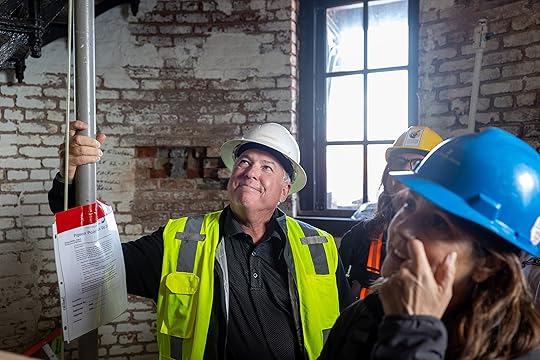 Roger Wykle, lead contractor on the Pigeon Point Lighthouse restoration...