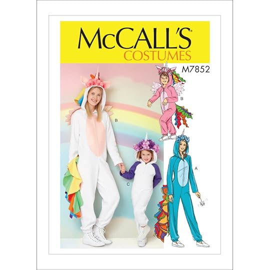 McCall's M7852 Kids' Unicorn & Pegasus Costume Pattern available at Nancy Zieman Productions at ShopNZP.com