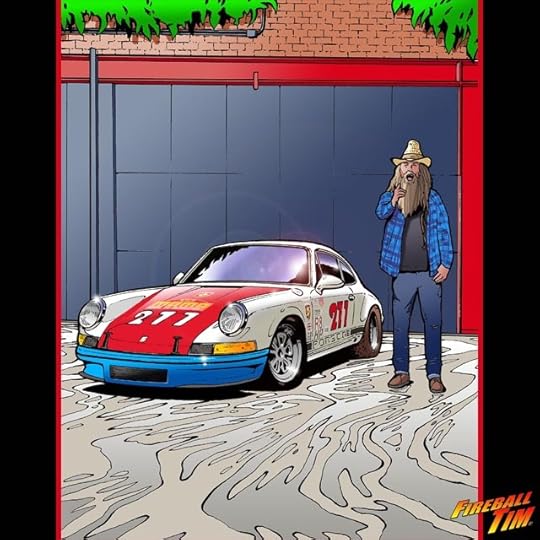 Porsche Concept Art by Fireball Tim Garage