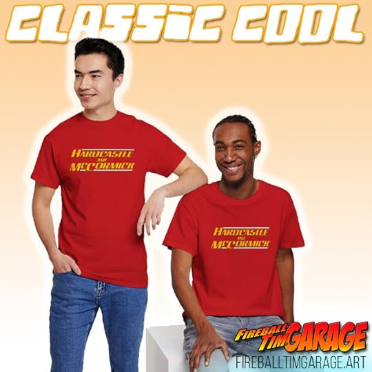 Classic TV Tees Hardcastle and McCormick by Fireball Tim Garage
