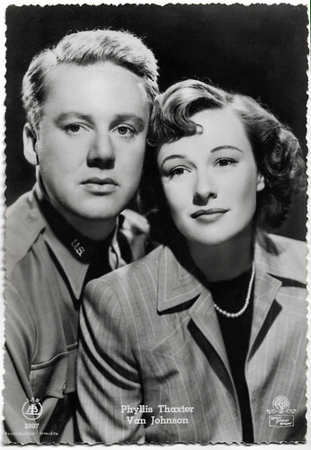 Van Johnson and Phyllis Thaxter in Thirty Seconds Over Tokyo (1944)
