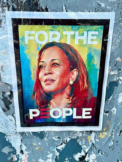 For the People. A very cool poster of Kamala seen in DC