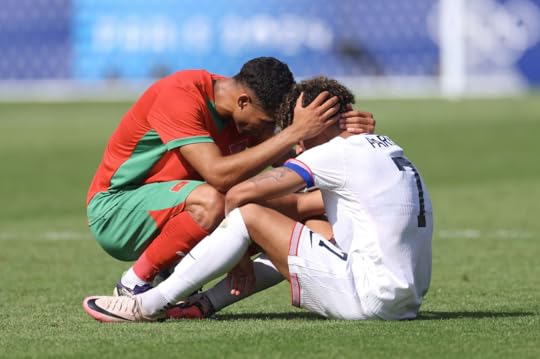 Olympic soccer moment