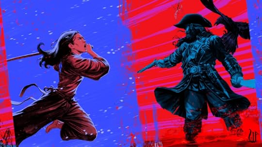 The Sword of Kaigen and Where Loyalties Lie special edition hardcover Kickstarter banner