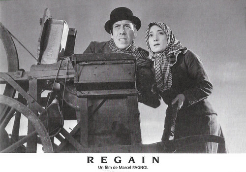 Fernandel and Orane Demazis in Regain (1937)